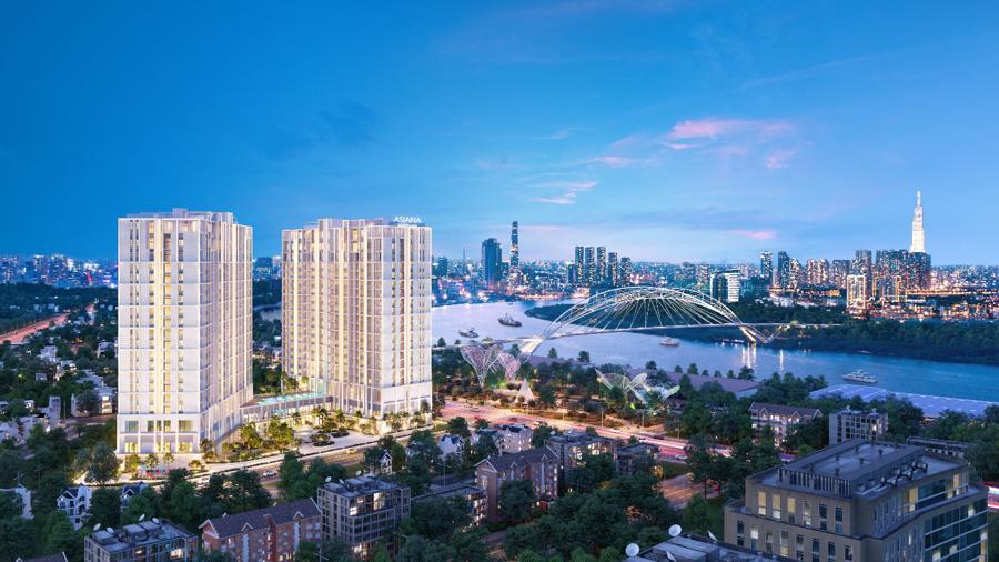 Asiana Riverside là một trong những dự án có vị trí đắt giá ngay cầu Thủ Thiêm 4, ra đời với nhiều tiềm năng hứa hẹn cho cư dân.